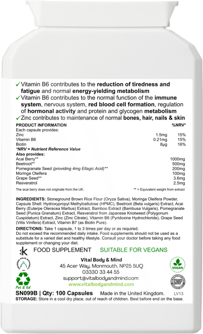 Acai Berry Supreme v5 (SN099B) 3pp_FP200ML_back Acai Berry Supreme v5 (SN099B) 3pp_FP200ML_back
