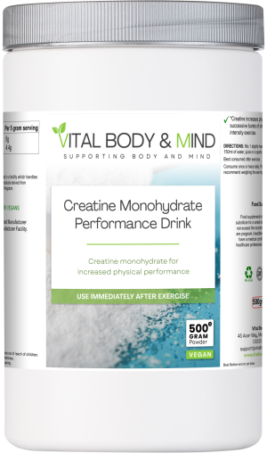 Creatine Monohydrate Performance Drink