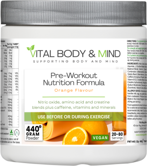 Pre-Workout Nutrition Formula
